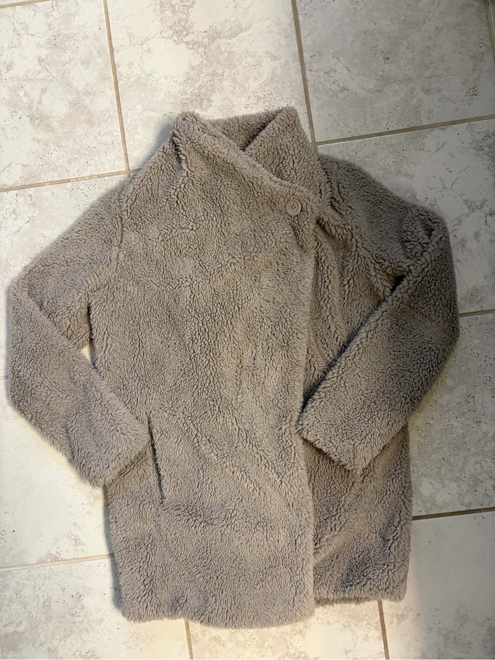 ✨BB Dakota | Daylin Open-Front Teddy Bear Coatigan | Sz S - Picture 6 of 16